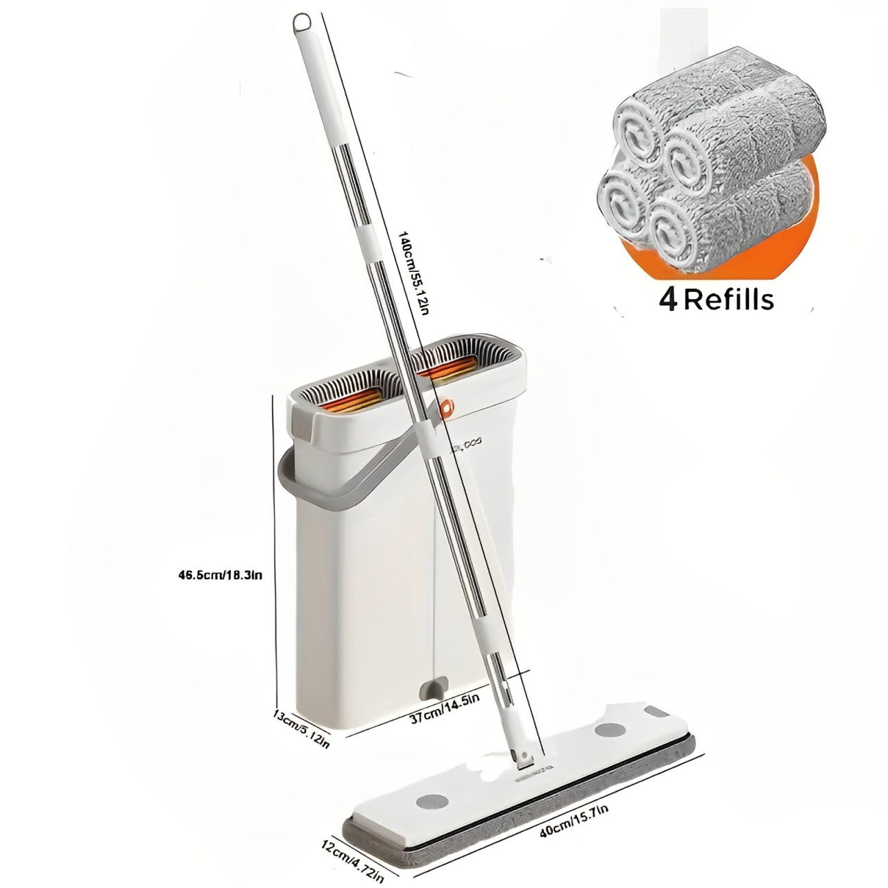 Joybos Microfibre Magic Mop - Slash Your Cleaning Time in Half