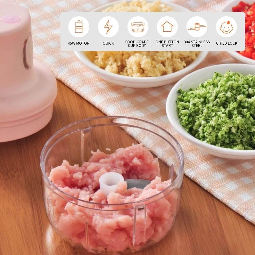 Chop'Ease™ Pro Precision Mini Chopper:🎁"Mama's Helper" - BelleBoutique.in