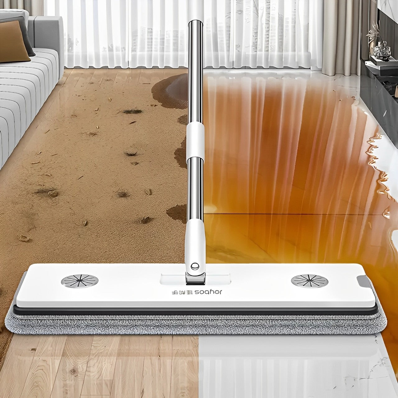 Joybos Microfibre Magic Mop - Slash Your Cleaning Time in Half