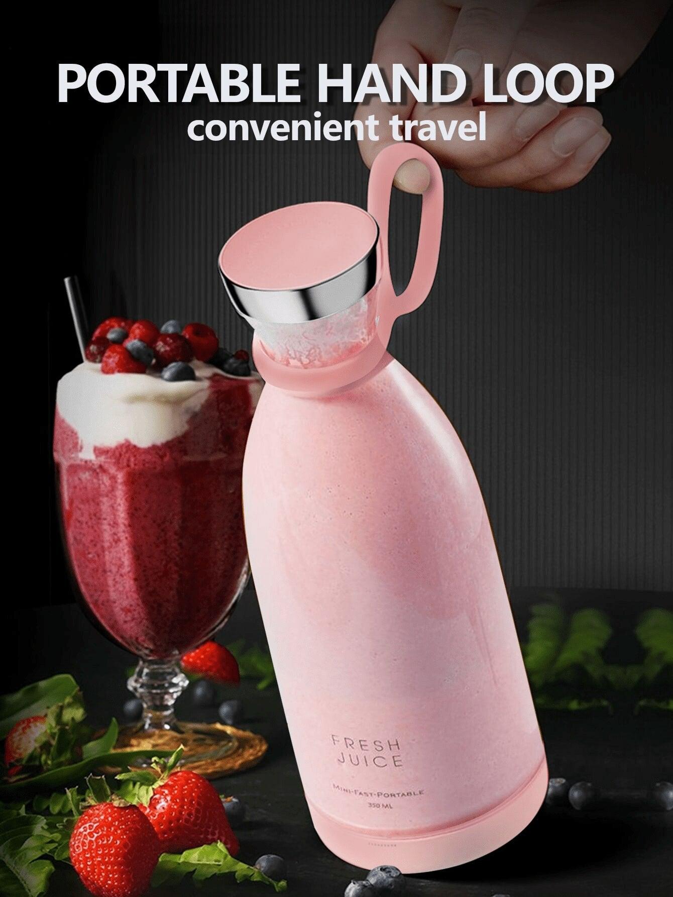 Blend & Go: USB Rechargeable Portable Juicer - Fresh Fruit Smoothie Maker