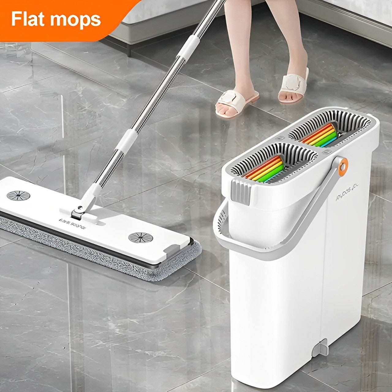 Joybos Microfibre Magic Mop - Slash Your Cleaning Time in Half