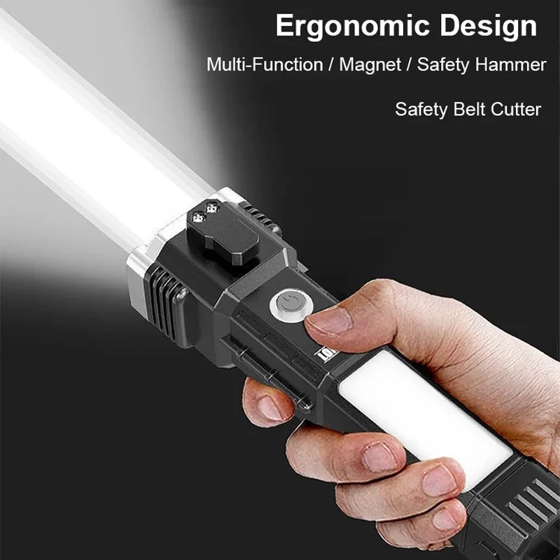 💥Super Bright Rechargeable LED Handheld Flashlight Portable