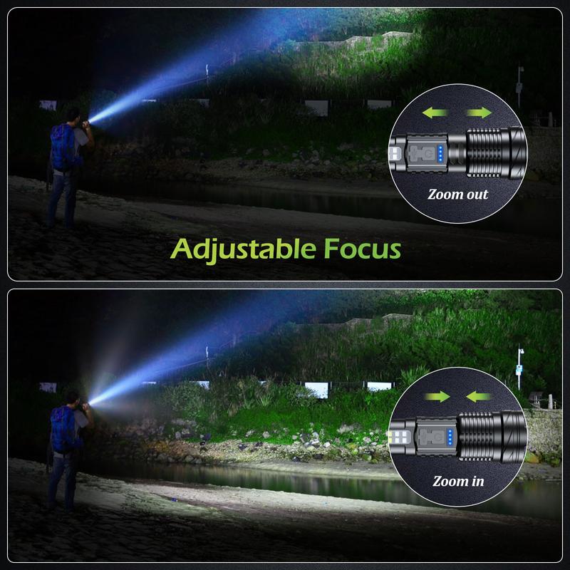 💥Super Bright Rechargeable LED Handheld Flashlight Portable