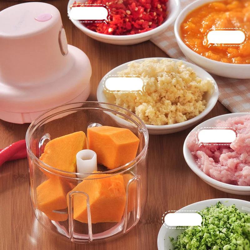 Chop'Ease™ Pro Precision Mini Chopper:🎁"Mama's Helper" - BelleBoutique.in