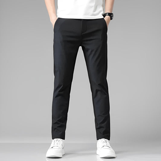 Elite Men's Lycra Cotton Slim Fit Trouser