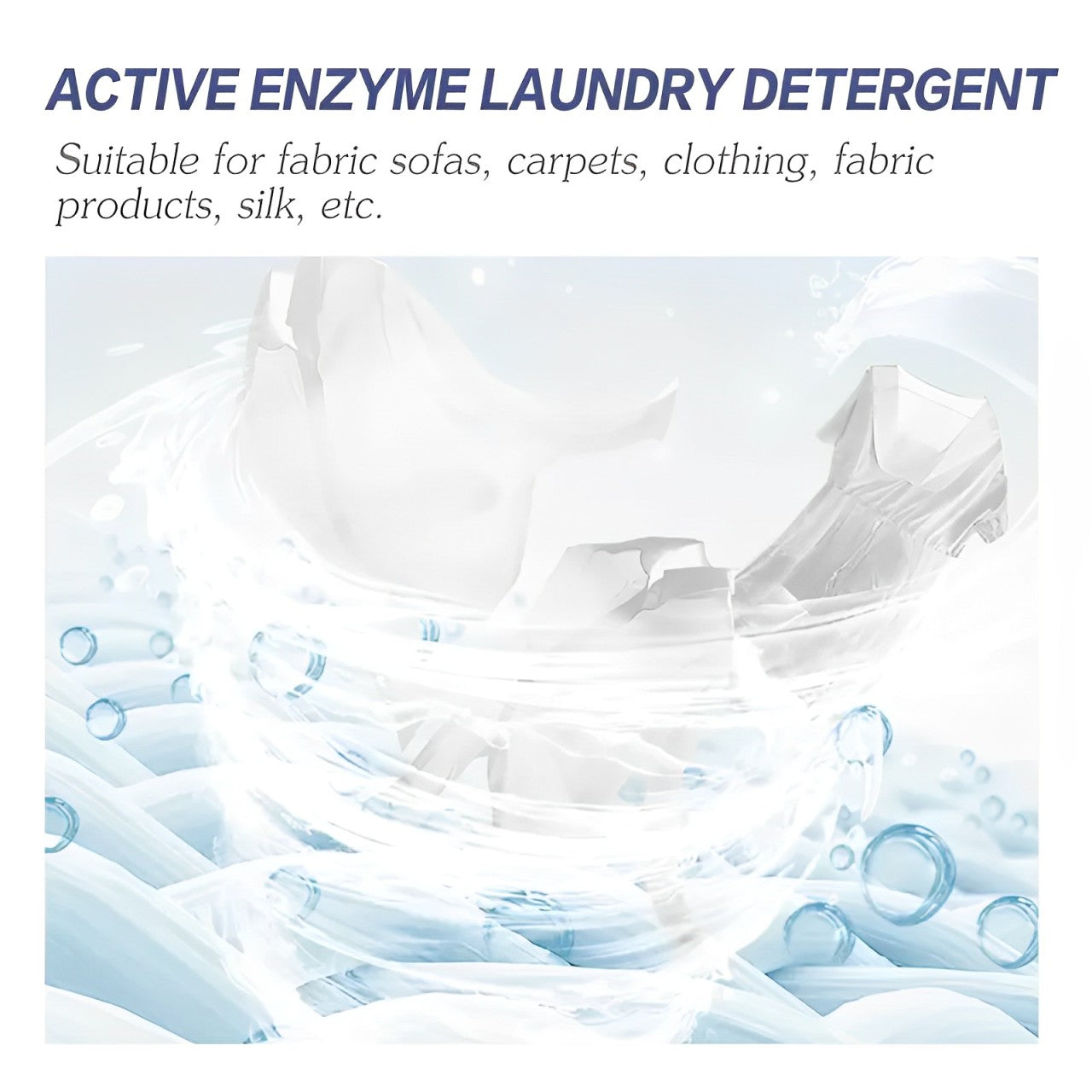 Active Enzyme Stain Remover – Powerful Cleaner for Clothes & Carpets